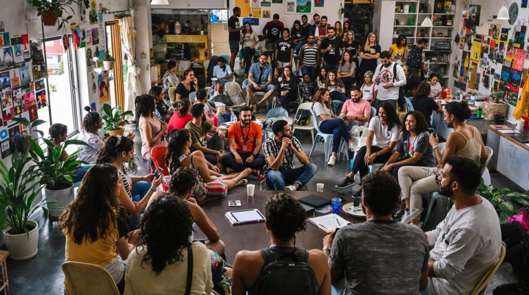 Illustration sur la pauvreté et l'économie