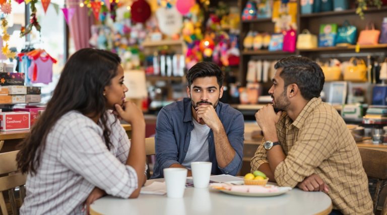 consommateurs-discutent-choix-achat-café
